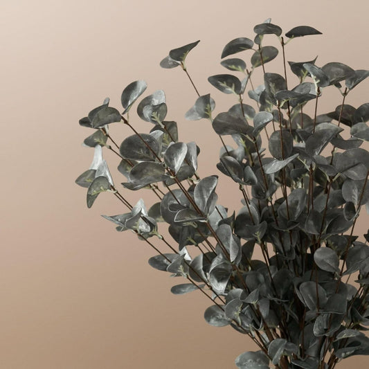 Faux Green Eucalyptus Stems Pack of 5 Artificial Leaves Fake Eucalyptus Stems Tall Branches for Vase 60cm for Floral Arrangement Aesthetic Room Flower Bouquet Centerpiece Home Decor