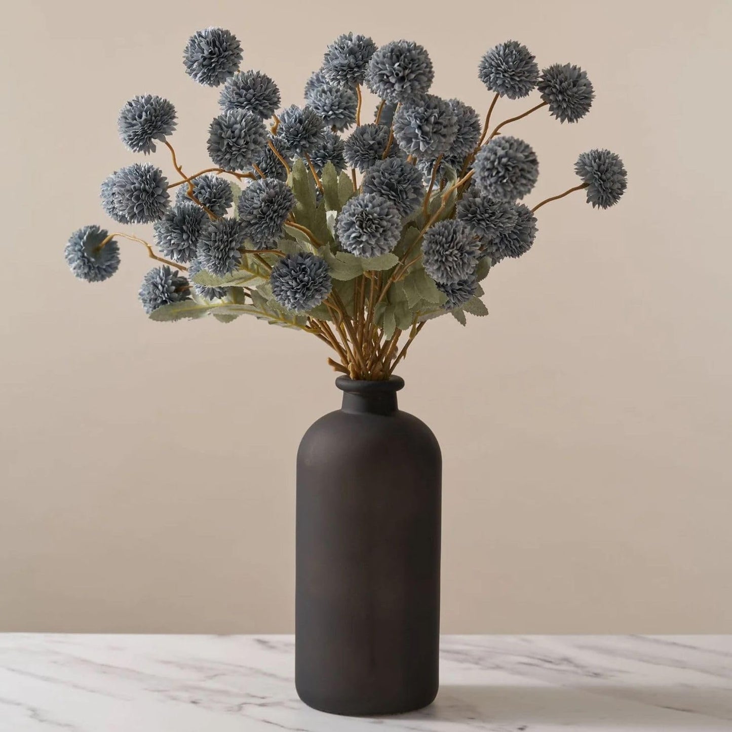 Faux Green Eucalyptus Stems Pack of 5 Artificial Leaves Fake Eucalyptus Stems Tall Branches for Vase 60cm for Floral Arrangement Aesthetic Room Flower Bouquet Centerpiece Home Decor