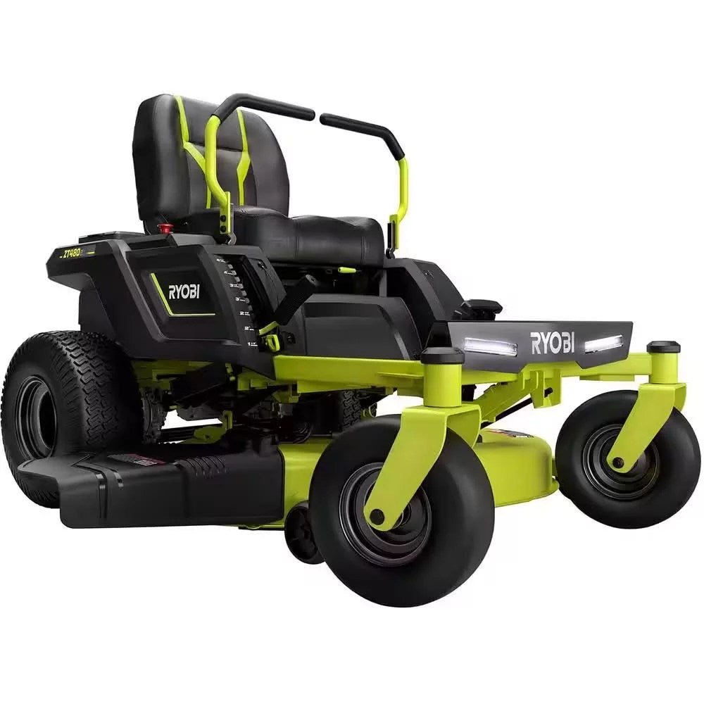 1_173f9880-adc1-4fb9-b1d1-9b250c76e690-1.jpg Ryobi 42 in. 100 Ah Battery Electric Riding Zero Turn Mower - Image 1