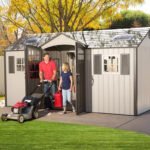 Lifetime 15 FT. X 8 FT. outdoor storage shed - Image 3