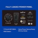 DuroMax XP5500EH 5,500 Watt Portable Dual Fuel Gas Propane Powered Generator - Image 4