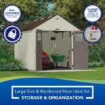 Suncast BMS8100 8′ x 10′ Tremont Storage Shed - Image 4