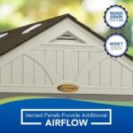 Suncast BMS8100 8′ x 10′ Tremont Storage Shed - Image 5