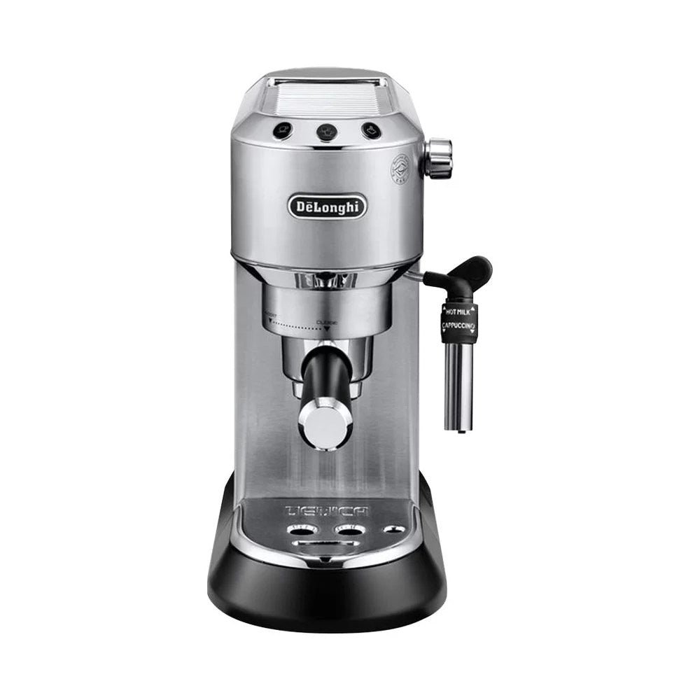 6307958_sd-1.jpg De’Longhi – DEDICA Espresso Machine with 15 bars of pressure and Milk Frother – Metal - Image 1