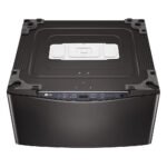 LG – SideKick 1.0 Cu. Ft. High-Efficiency Smart Top Load Pedestal Washer with 3-Motion Technology – Black steel - Image 8