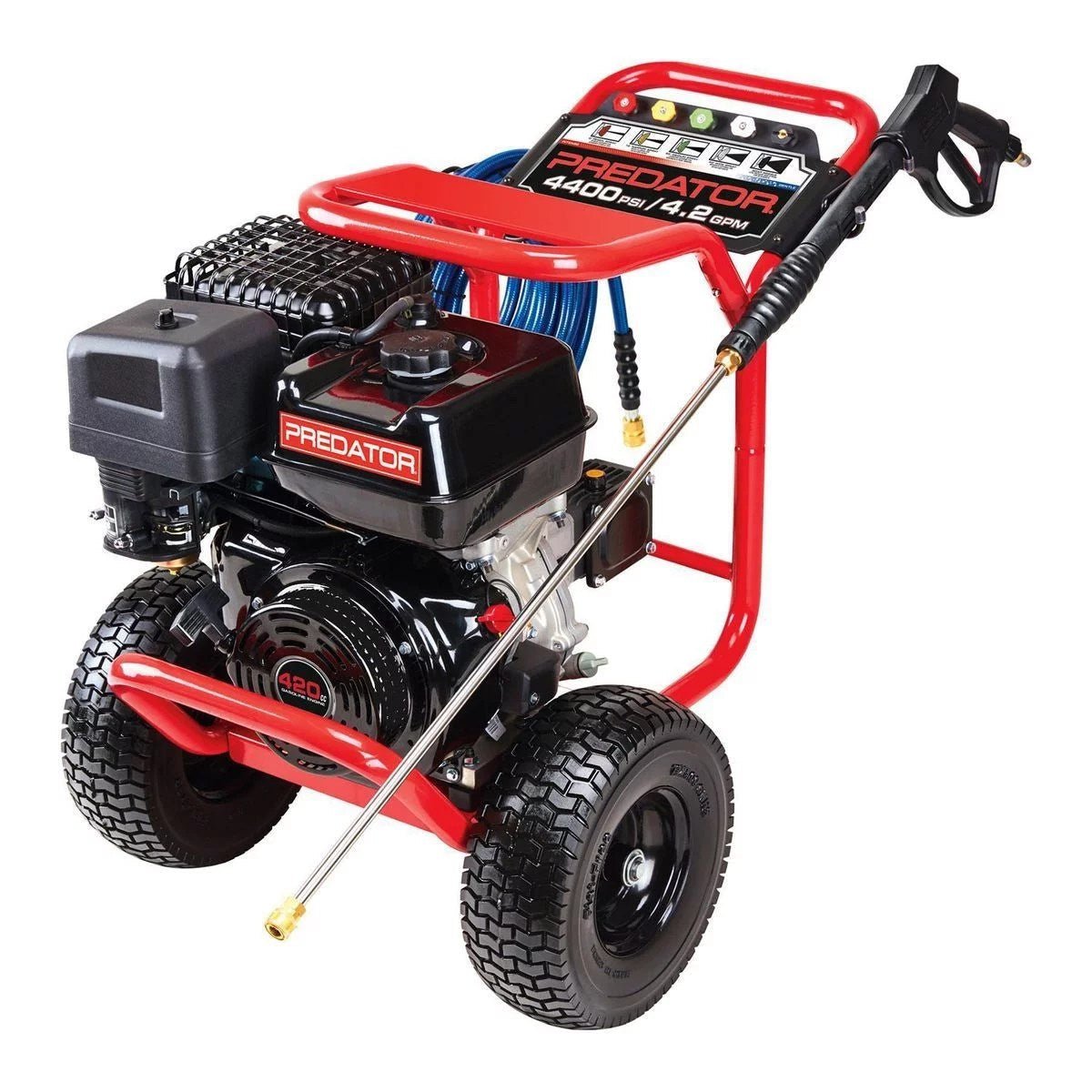 64931_W3-2.jpg 4400 PSI, 4.2 GPM, 13 HP (420cc) Commercial Duty Pressure Washer EPA - Image 1