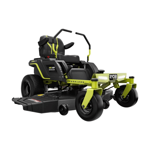 66666666-1-1.png Ryobi 48V HP Brushless 54-inch 115 Ah Battery Electric Riding Zero Turn Mower - Image 1