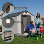 Lifetime Outdoor Storage Shed – 8′ x 12.5′ - Image 15