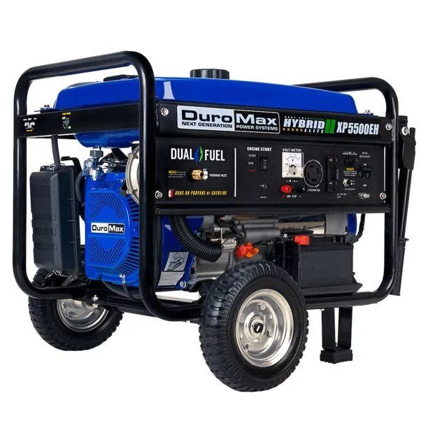 CCCCCCCCCCCC-1.jpg DuroMax XP5500EH 5,500 Watt Portable Dual Fuel Gas Propane Powered Generator - Image 1