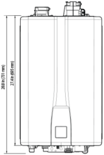 Navien™ NPE-180A2 150,000 BTU Condensing High-Efficiency Tankless Water Heater - Image 2