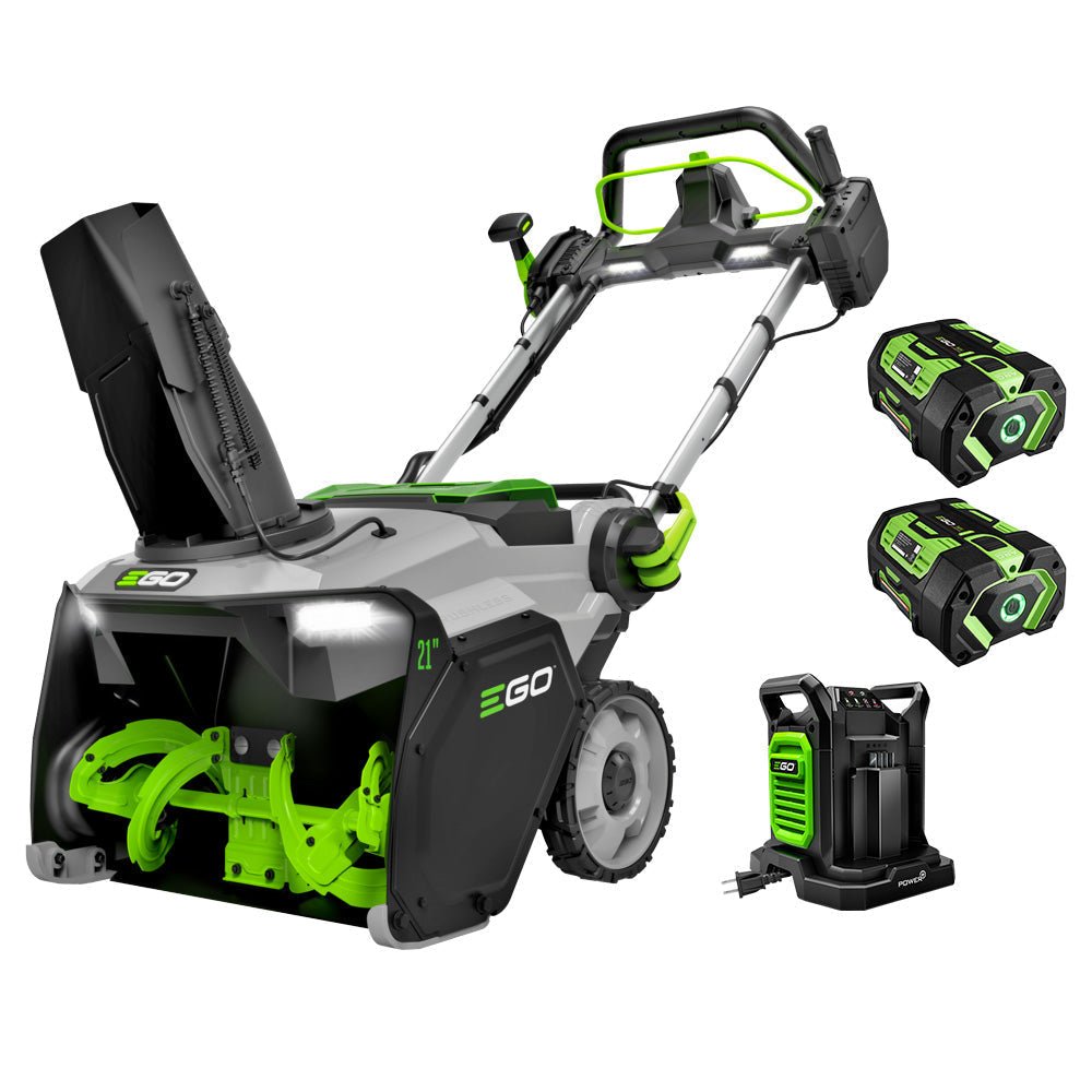 SNT2134 EGO Power+ SNT2134 21" Single-Stage Snow Blower with Peak Power™ and Heated Handle Grips, (2) 6.0Ah Batteries and Dual Port Charger - Image 1