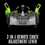 EGO Power+ SNT2416 POWER+ 24 in. Self-Propelled 2-Stage XP Snow Blower with Peak Power™ and 2 x 10.0 Ah Batteries and Dual Port Charger - Image 7