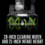 EGO Power+ SNT2800 28 in. Self-Propelled 2-Stage Snow Blower with Peak Power™ - Battery and Charger Not Included - Image 10