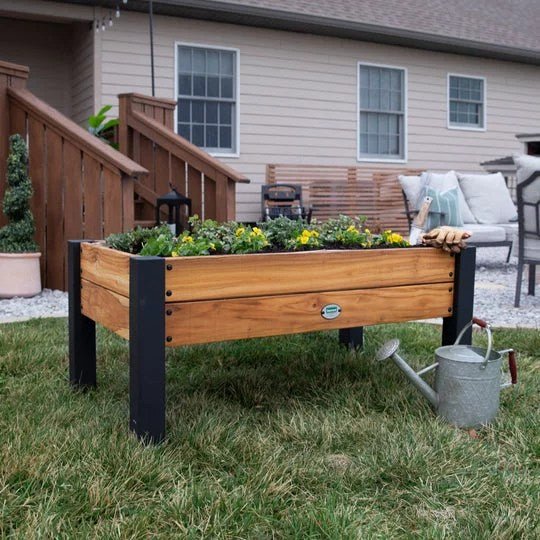 TeakRaisedPlanterPriority2_540x_82360bcf-6c27-45b9-bf3e-89597194e0e3-1.jpg Raised planter 100% authentic teak wood - Image 1