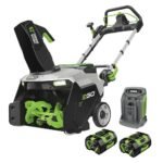 EGO Power+ SNT2124 21" Single-Stage Snow Blower with Peak Power™, (2) 6.0Ah Batteries and 550W Charger