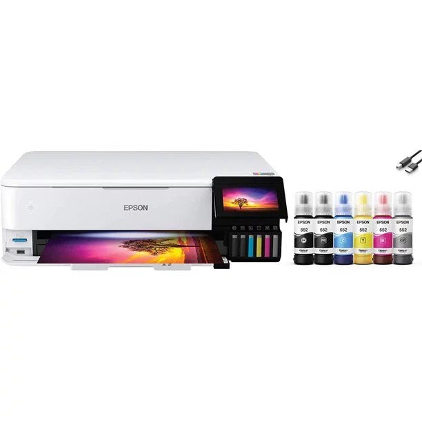 epson-ecotank-photo-et-8550-wireless-wide-format-color-all-in-one-supertank-1.jpg Epson EcoTank Photo ET-8550 Wireless Wide-Format Color All-in-One Supertank Printer - Image 1