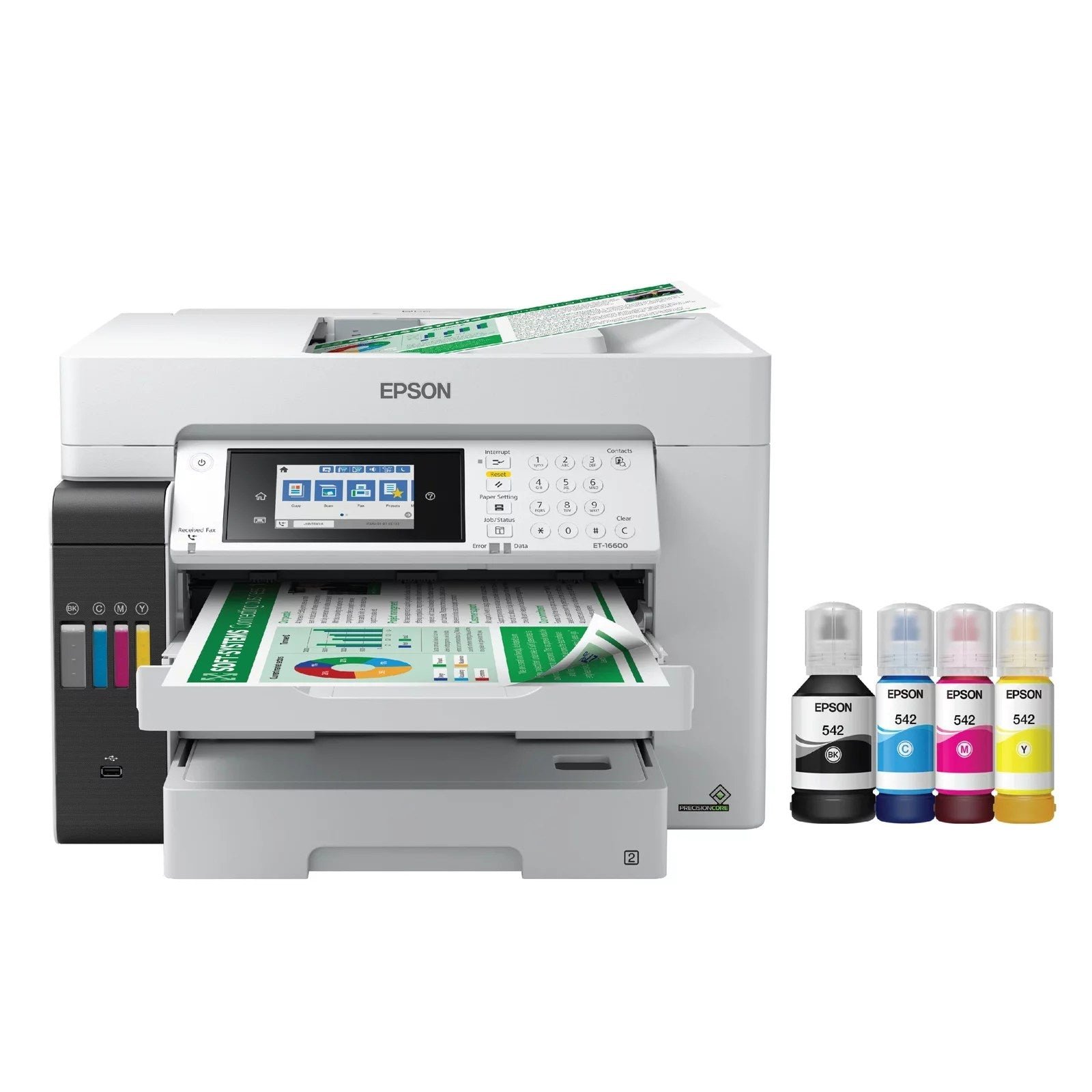 epson-ecotank-pro-et-16600-wireless-wide-format-color-all-in-one-supertank-1.jpg Epson EcoTank Pro ET-16600 Wireless Wide-format Color All-in-One Supertank Printer with Scanner, Copier, Fax and Ethernet - Image 1