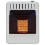 Dual Fuel Ventless Infrared Gas Space Heater – 10,000 BTU, T-Stat Control