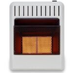 Dual Fuel Ventless Infrared Gas Space Heater – 20,000 BTU, T-Stat