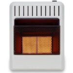 Dual Fuel Ventless Infrared Gas Space Heater – 20,000 BTU, T-Stat Control