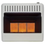 Dual Fuel Ventless Infrared Gas Space Heater – 30,000 BTU, T-Stat Control