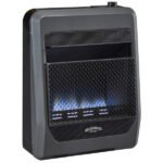Natural Gas Vent Free Blue Flame Gas Space Heater With Blower and Base Feet – 20,000 BTU, T-Stat Control - Image 5