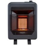 Natural Gas Vent Free Infrared Gas Space Heater With Base Feet – 10,000 BTU, T-Stat Control