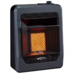 Natural Gas Vent Free Infrared Gas Space Heater With Base Feet – 10,000 BTU, T-Stat Control - Image 6