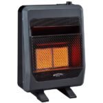 Natural Gas Vent Free Infrared Gas Space Heater With Blower and Base Feet – 20,000 BTU, T-Stat Control - Image 2
