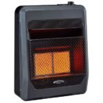 Natural Gas Vent Free Infrared Gas Space Heater With Blower and Base Feet – 20,000 BTU, T-Stat Control - Image 5