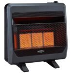 Natural Gas Vent Free Infrared Gas Space Heater With Blower and Base Feet – 30,000 BTU, T-Stat Control - Image 5