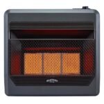 Propane Gas Vent Free Infrared Gas Space Heater With Blower and Base Feet – 28,000 BTU, T-Stat Control - Image 5