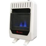 Blue Flame Gas Heater – 10,000 BTU, Dual Fuel - Image 4
