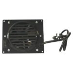 Fan Blower for MU Style Mini Hearth Gas Space Heaters – Black Finish