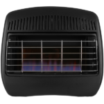 Dual Fuel Ventless Blue Flame Heater – 30,000 BTU, T-Stat Control