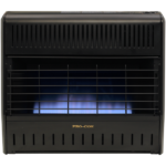 Dual Fuel Ventless Garage Heater – 30,000 BTU, Manual Control