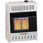 Dual Fuel Ventless Infrared Heater – 10,000 BTU, T-Stat Control