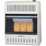 Dual Fuel Ventless Infrared Heater – 20,000 BTU, T-Stat Control