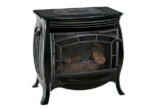 Dual Fuel Ventless Gas Stove – 26,000 BTU, Remote Control, Gloss Black Finish - Image 3