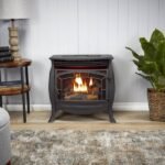 Dual Fuel Ventless Gas Stove – 26,000 BTU, Remote Control, Matte Black Finish - Image 13
