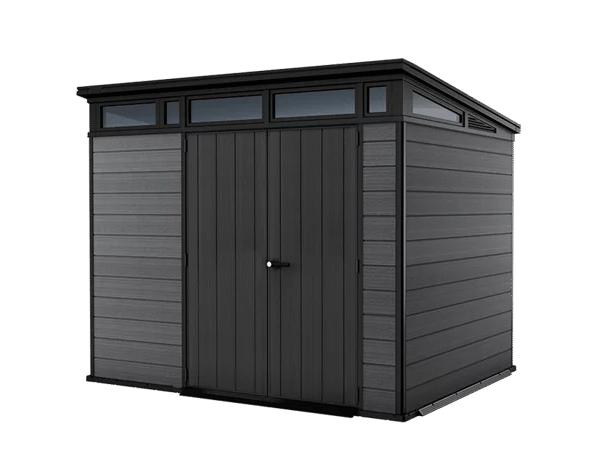 Keter Cortina 9×7 Storage Shed – Graphite