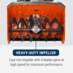 Husqvarna 970529401 ST427 27-in 389-cc EFI Two Stage Gas Snow Thrower - Image 3