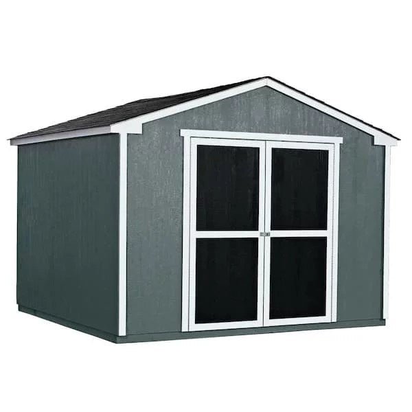 multi-handy-home-products-wood-sheds-18250-1-64_600.jpg Handy Home Products Princeton 10 ft. x 10 ft. Wood Storage Shed - Image 1