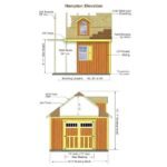 Best barns Hampton 12×16 Wood Storage Shed Kit  Installation Included - Image 8
