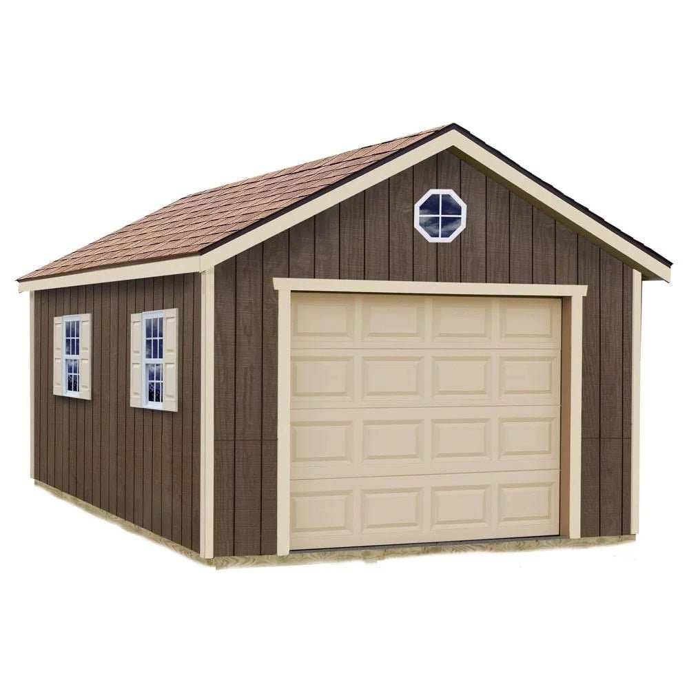 shopping-2023-05-16T182755.994-1.jpg Best barns Sierra Without Floor 12-ft x 16-ft Wood Storage Shed | SIERRA1216 | Installation Included. - Image 1