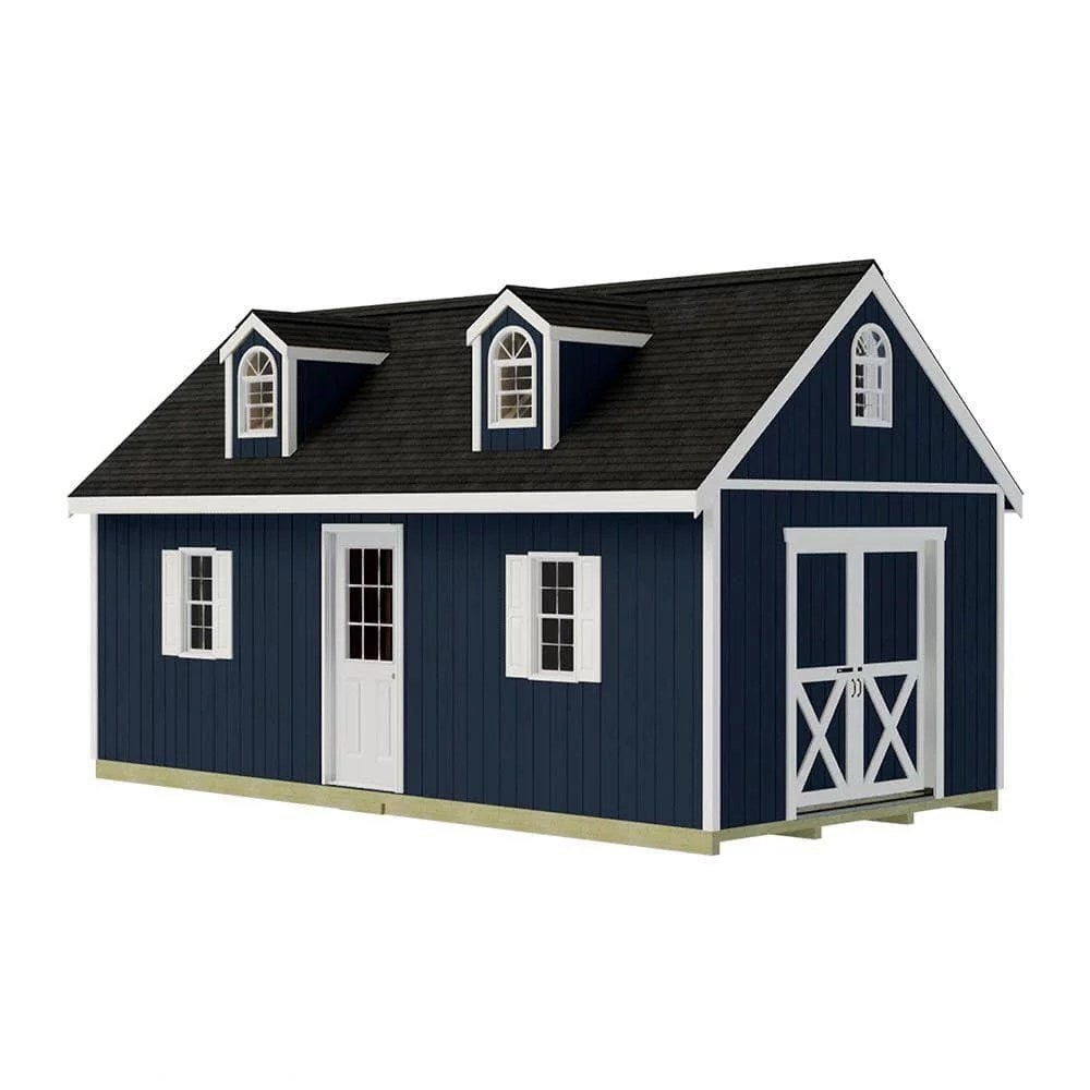 shopping-2023-05-16T190307.409-1.jpg Best barns 12-ft x 20-ft Arlington with Floor Gable Engineered Storage Shed Installation Included - Image 1