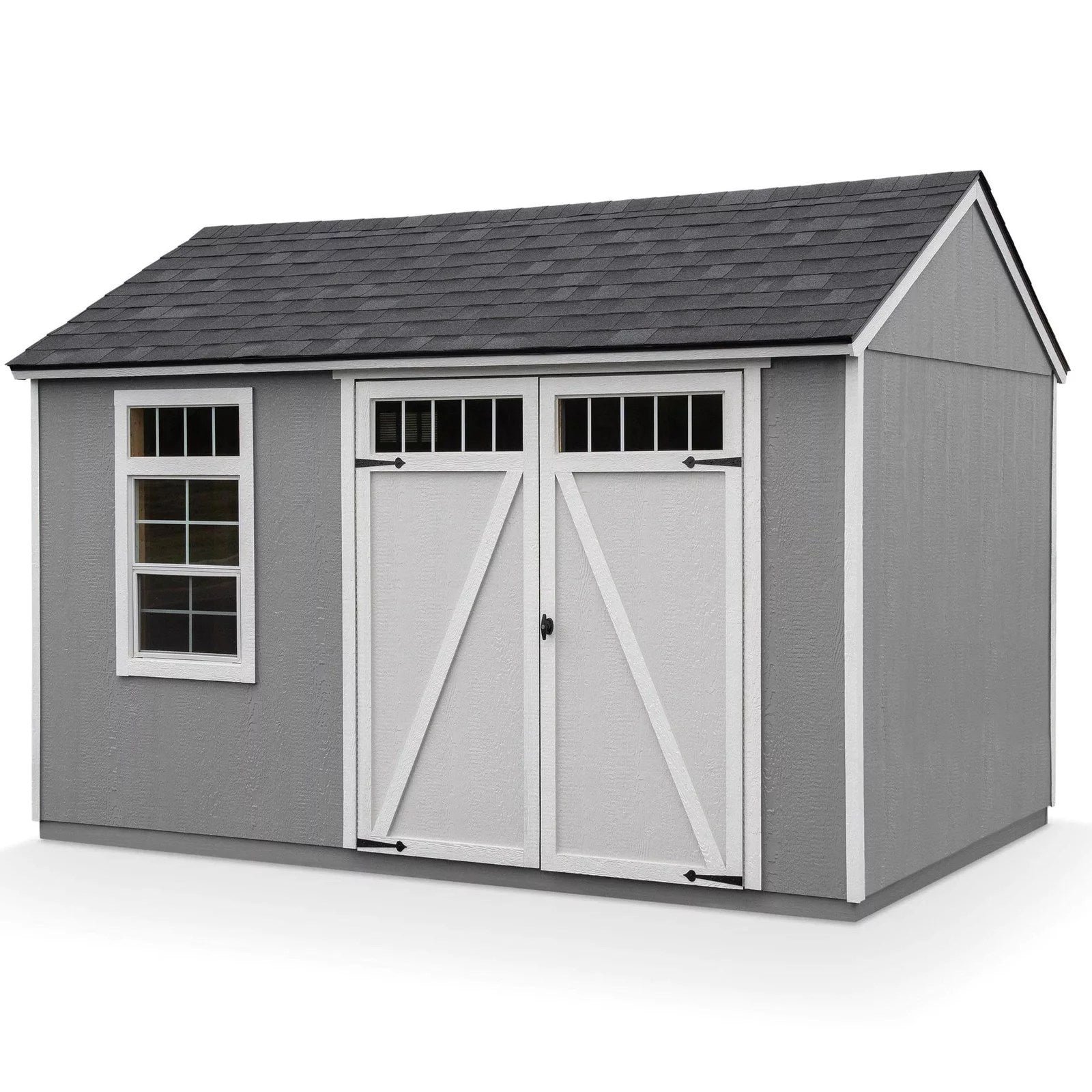 shopping_32.jpg Heartland Coronado 12-ft x 8-ft Wood Storage Shed - Image 1