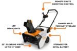 Stihl SFA 120 22 inch Single Stage Battery Snow Thrower & AP 300 P Battery Kit - Image 2