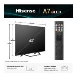 Hisense 43A7QTUK 43" QLED 4K Smart TV - Image 2