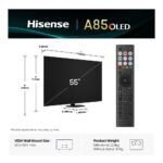 Hisense 55A85QTUK 55" OLED 4K Smart TV - Image 2